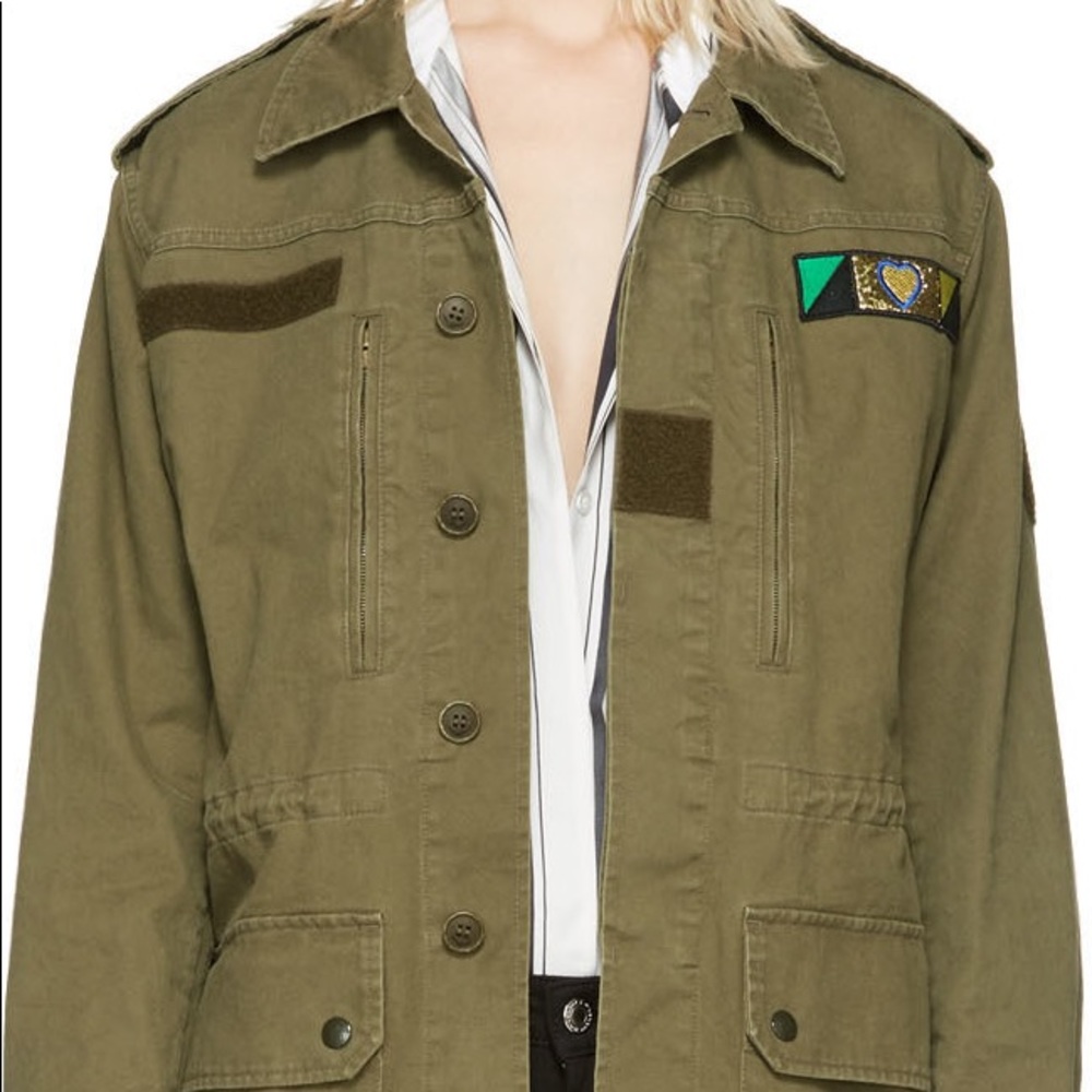 YSL MILITARY JACKET